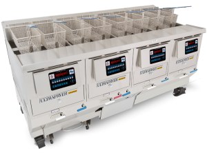 E20-18 Four Vat Electric Deep Fryer with UltraClear Plus Filtration