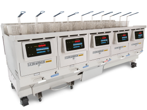 E20-18 Five Vat Commercial Electric Deep Fryer with UltraClear Plus Filtration