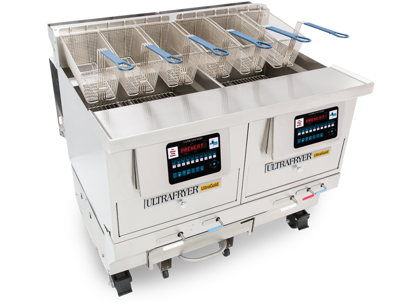 P20-18 Two Vat Gas Fryer with UltraClear Plus Filtration