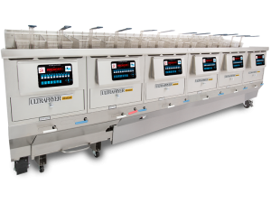 P30-18 Six Vat Commercial Gas Fryer with UltraClear Plus Filtration